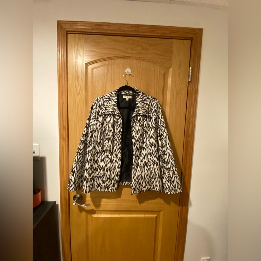 Studio Works Women’s Petit PXL Full Zip Coat Jacket with Pockets & Drawstrings